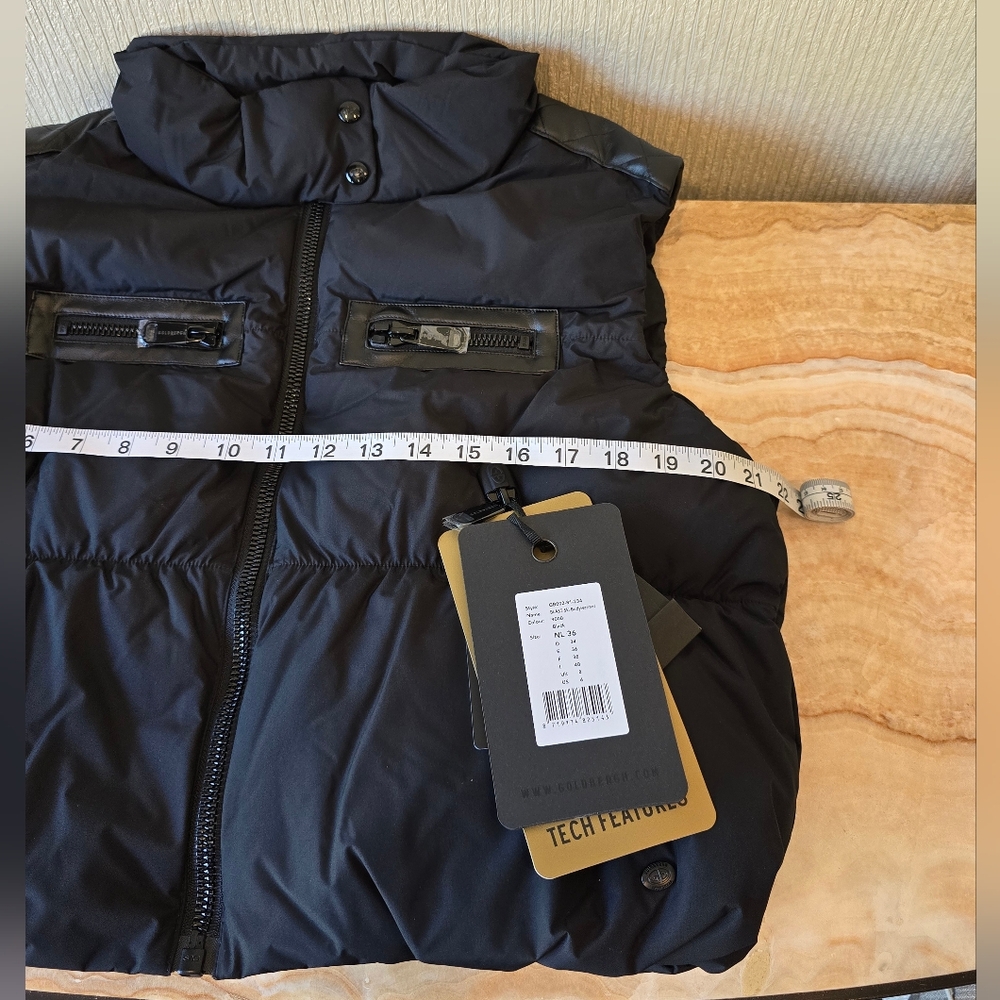 Goldbergh Blast Ski Bodywarmer Vest Goldbergh Black vest body warmer Chic - Picture 8 of 14